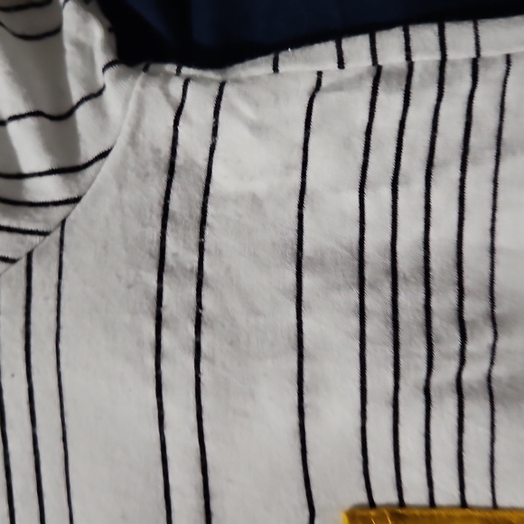 Oversized Fantastic Fawn Striped Tee - Picture 12 of 13